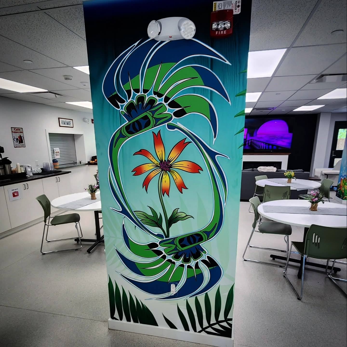 Pacific Community Resources Society Mural