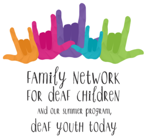 Family Network for Deaf Children Logo